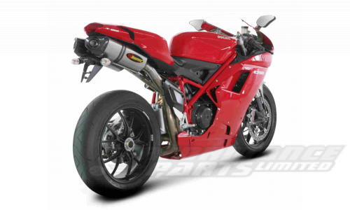 Ducati 848 08-13 / 1098 08-13 Akrapovic Hexagonal Race Exhausts